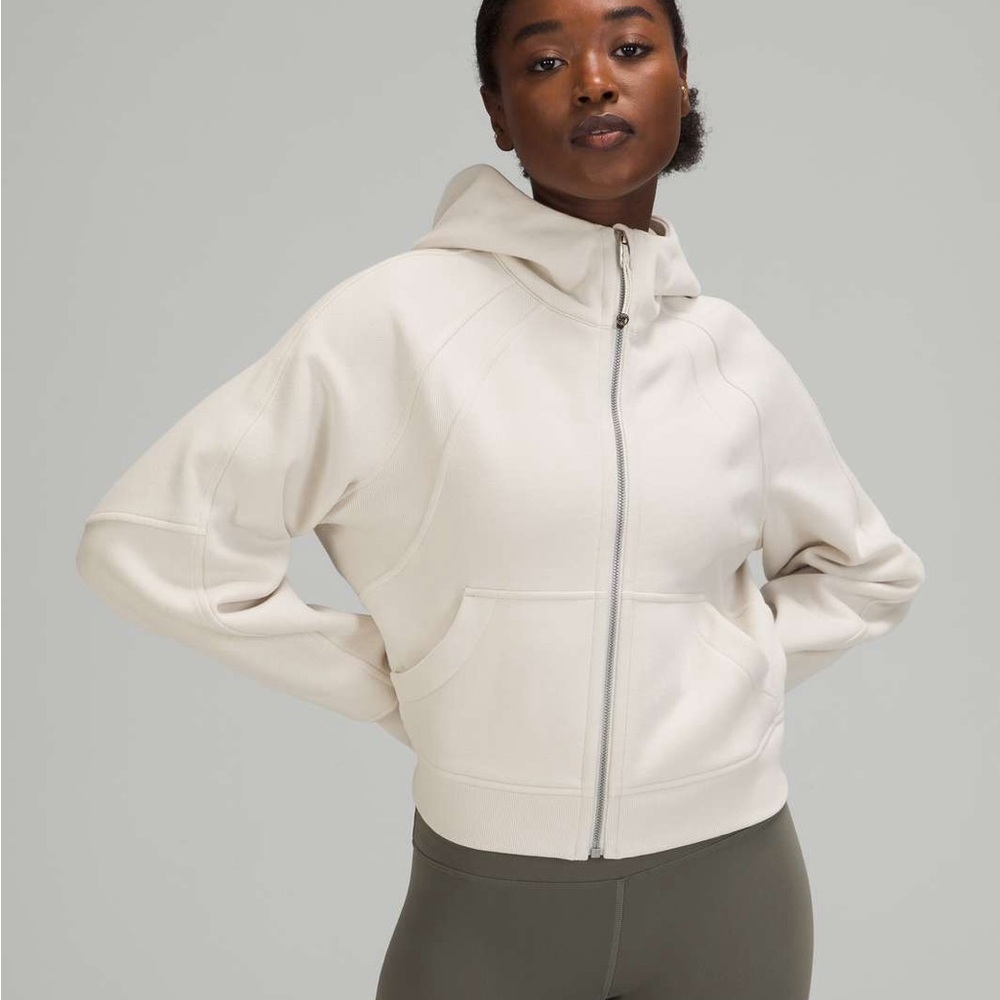 Lululemon Scuba Oversized Full Zip
White Opal
